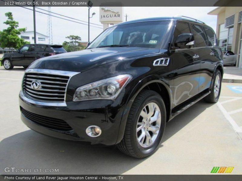 Black Obsidian / Graphite 2012 Infiniti QX 56