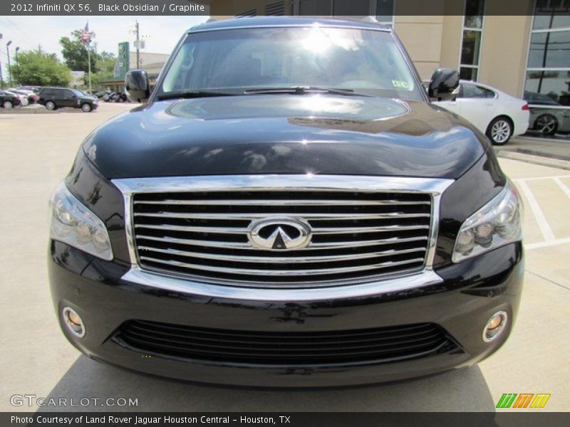 Black Obsidian / Graphite 2012 Infiniti QX 56