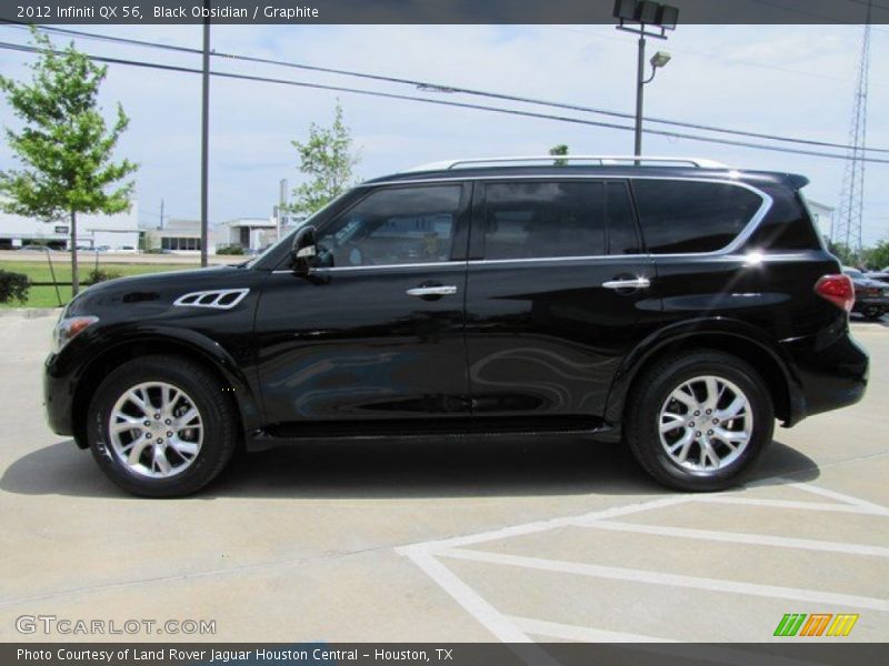 Black Obsidian / Graphite 2012 Infiniti QX 56