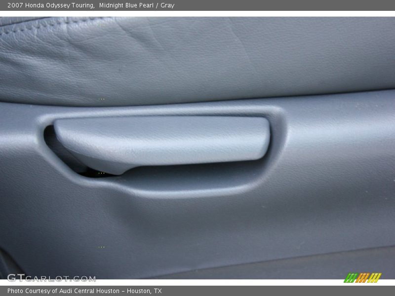 Midnight Blue Pearl / Gray 2007 Honda Odyssey Touring