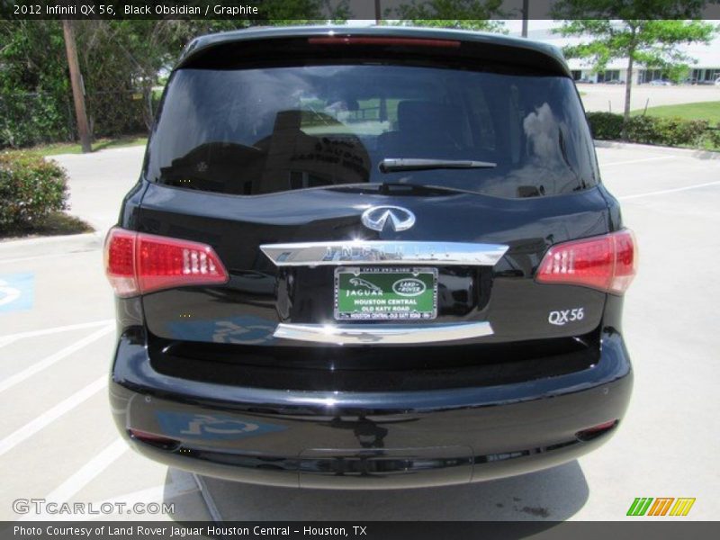 Black Obsidian / Graphite 2012 Infiniti QX 56