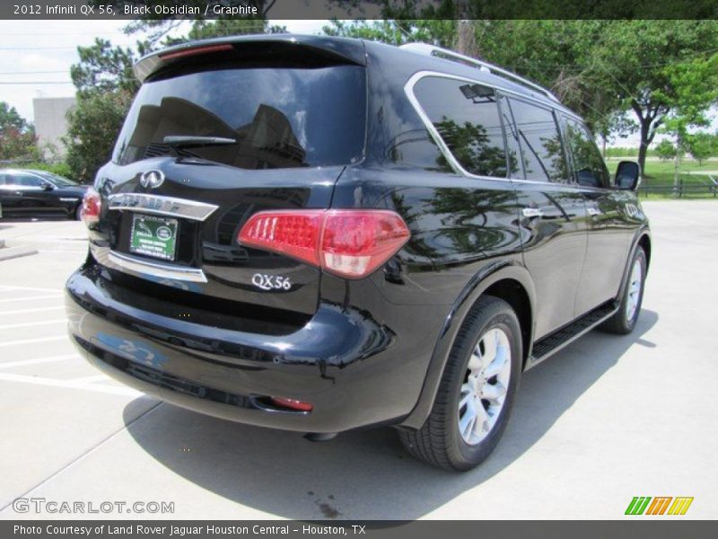 Black Obsidian / Graphite 2012 Infiniti QX 56