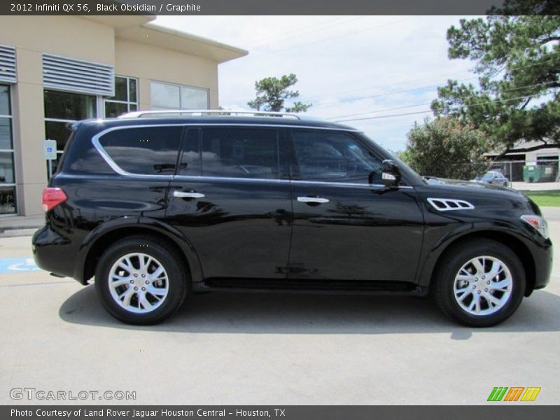 Black Obsidian / Graphite 2012 Infiniti QX 56