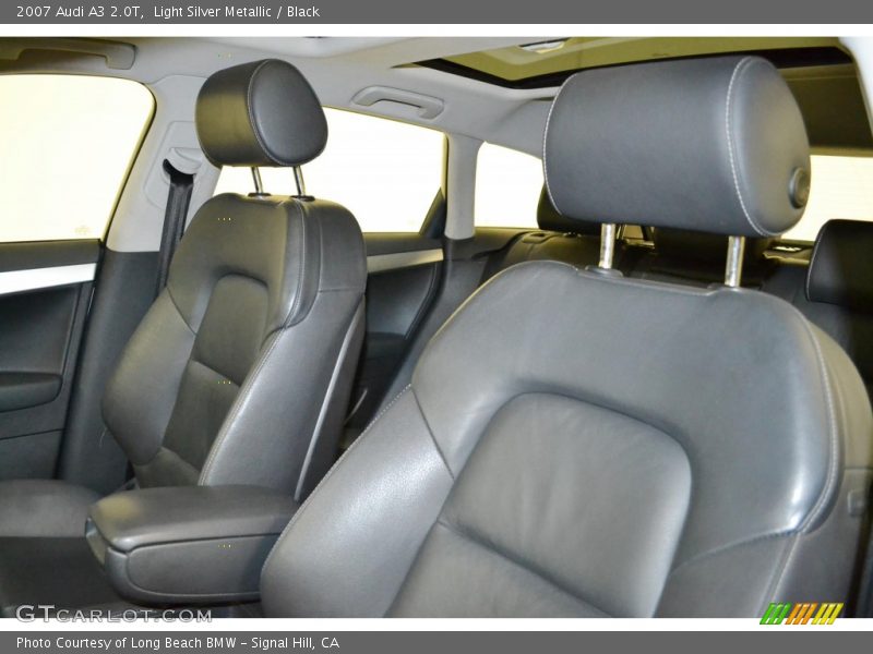 Light Silver Metallic / Black 2007 Audi A3 2.0T