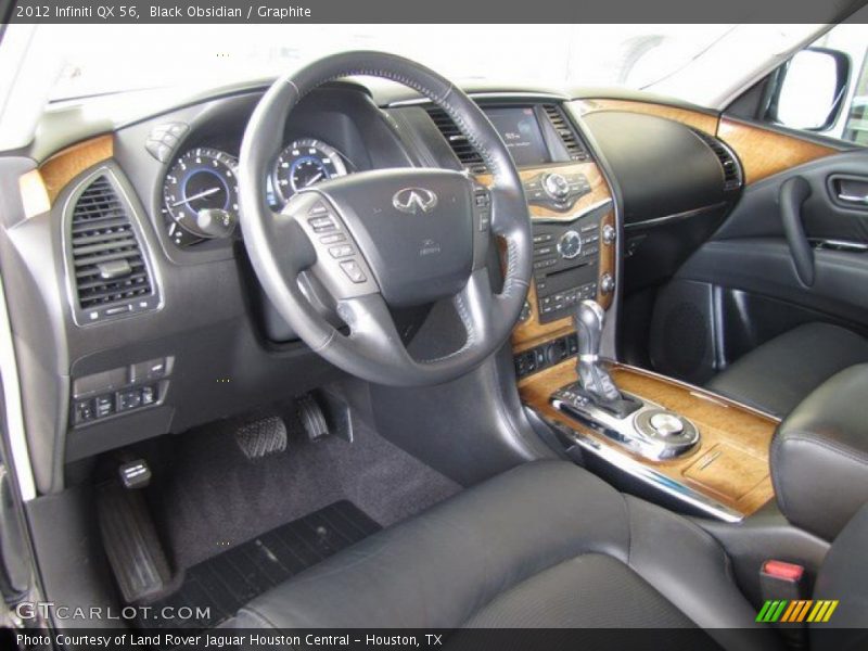Black Obsidian / Graphite 2012 Infiniti QX 56