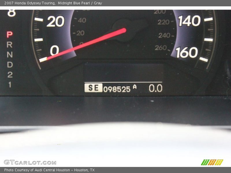 Midnight Blue Pearl / Gray 2007 Honda Odyssey Touring