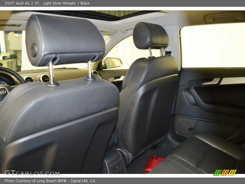 Light Silver Metallic / Black 2007 Audi A3 2.0T