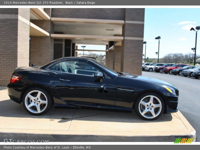 Black / Sahara Beige 2014 Mercedes-Benz SLK 250 Roadster