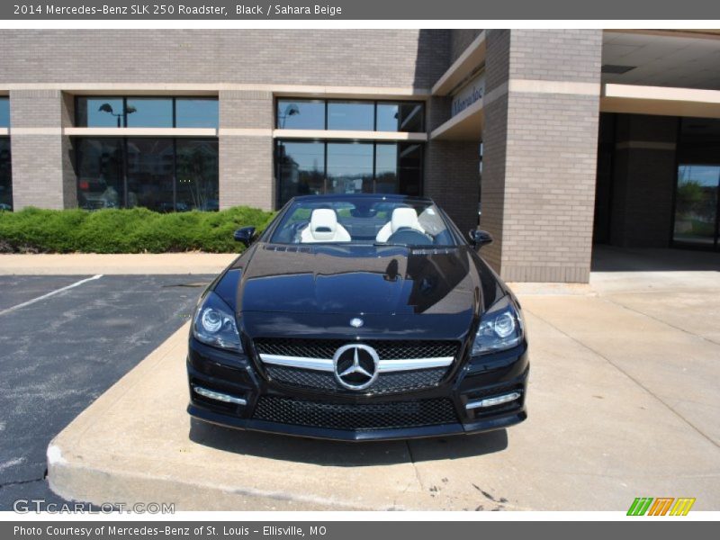 Black / Sahara Beige 2014 Mercedes-Benz SLK 250 Roadster