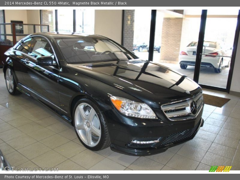 Magnetite Black Metallic / Black 2014 Mercedes-Benz CL 550 4Matic