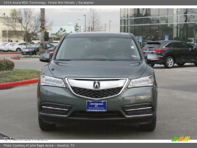 Forest Mist Metallic / Eucalyptus 2014 Acura MDX Technology