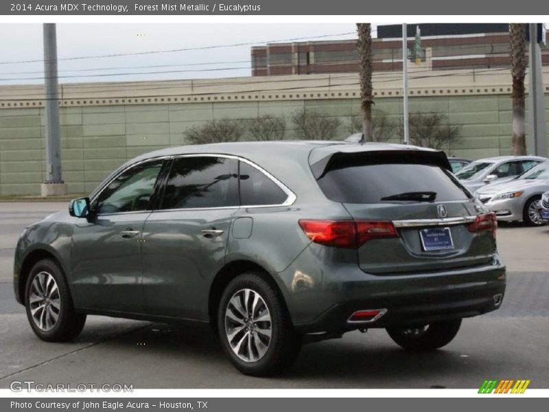 Forest Mist Metallic / Eucalyptus 2014 Acura MDX Technology