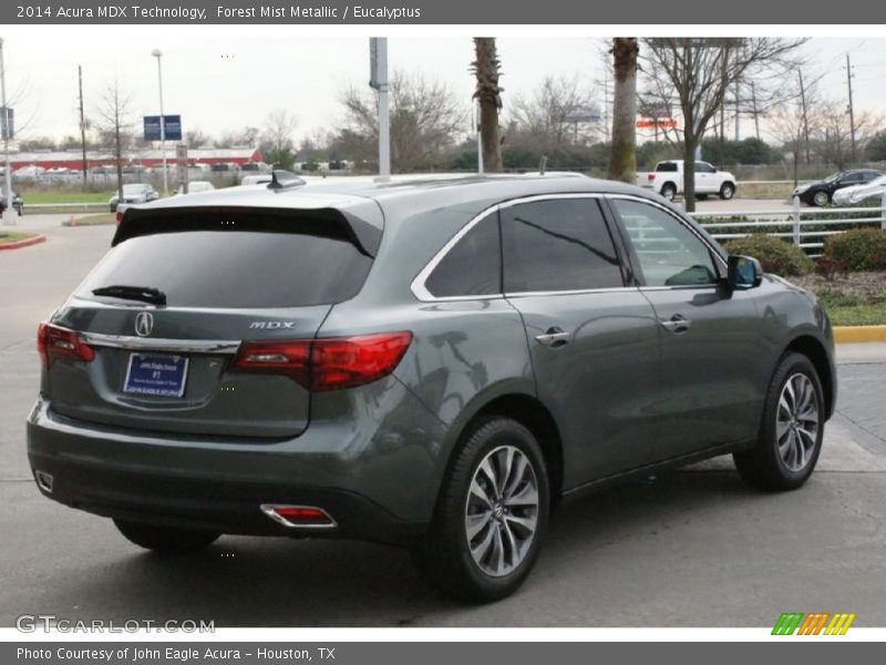 Forest Mist Metallic / Eucalyptus 2014 Acura MDX Technology