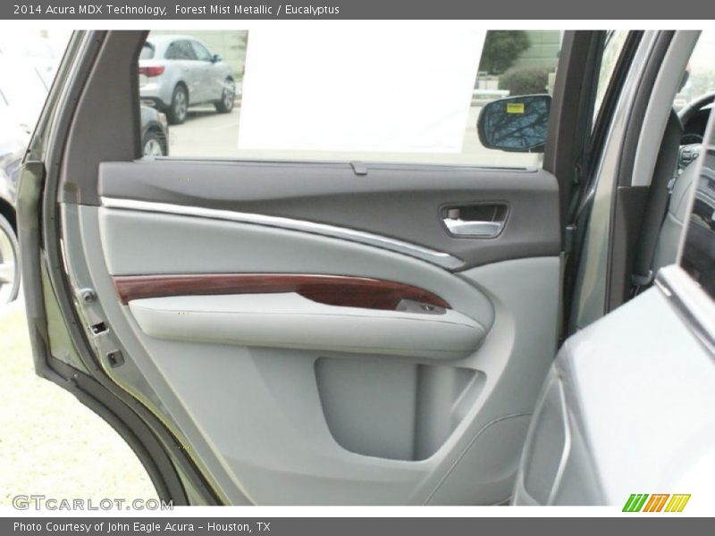 Forest Mist Metallic / Eucalyptus 2014 Acura MDX Technology