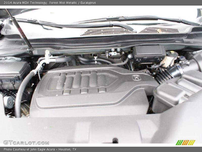 Forest Mist Metallic / Eucalyptus 2014 Acura MDX Technology