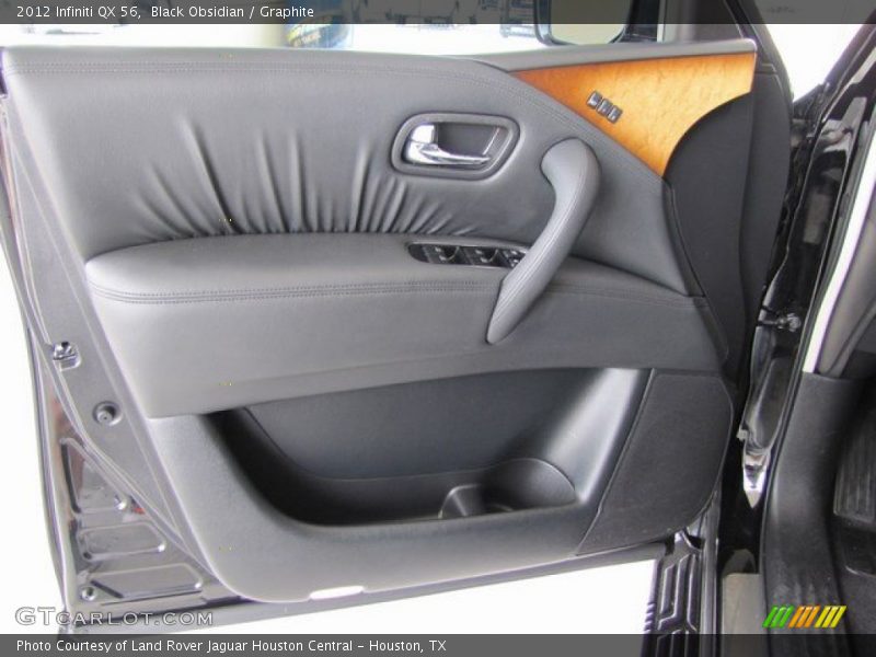 Black Obsidian / Graphite 2012 Infiniti QX 56