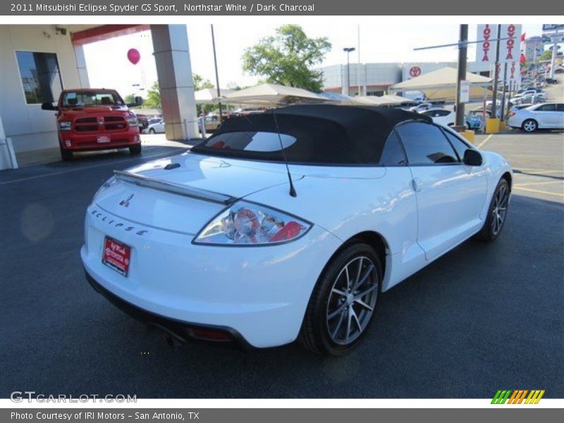 Northstar White / Dark Charcoal 2011 Mitsubishi Eclipse Spyder GS Sport