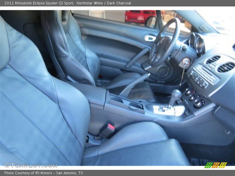 Northstar White / Dark Charcoal 2011 Mitsubishi Eclipse Spyder GS Sport