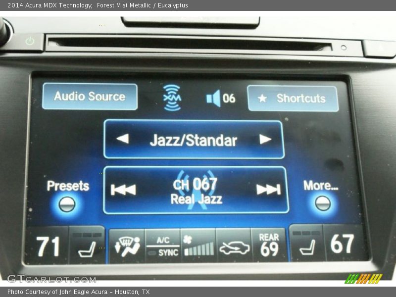 Forest Mist Metallic / Eucalyptus 2014 Acura MDX Technology