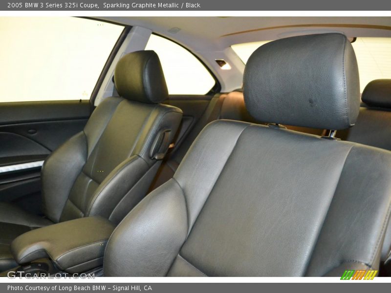 Sparkling Graphite Metallic / Black 2005 BMW 3 Series 325i Coupe