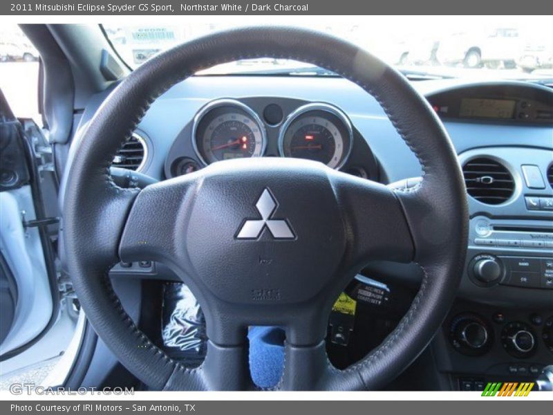 Northstar White / Dark Charcoal 2011 Mitsubishi Eclipse Spyder GS Sport