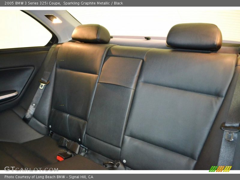 Sparkling Graphite Metallic / Black 2005 BMW 3 Series 325i Coupe