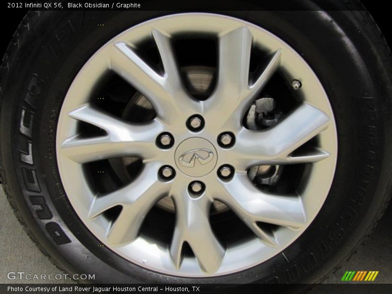 Black Obsidian / Graphite 2012 Infiniti QX 56