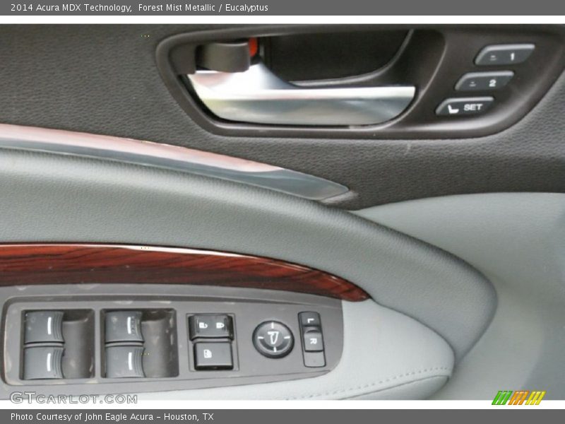 Forest Mist Metallic / Eucalyptus 2014 Acura MDX Technology