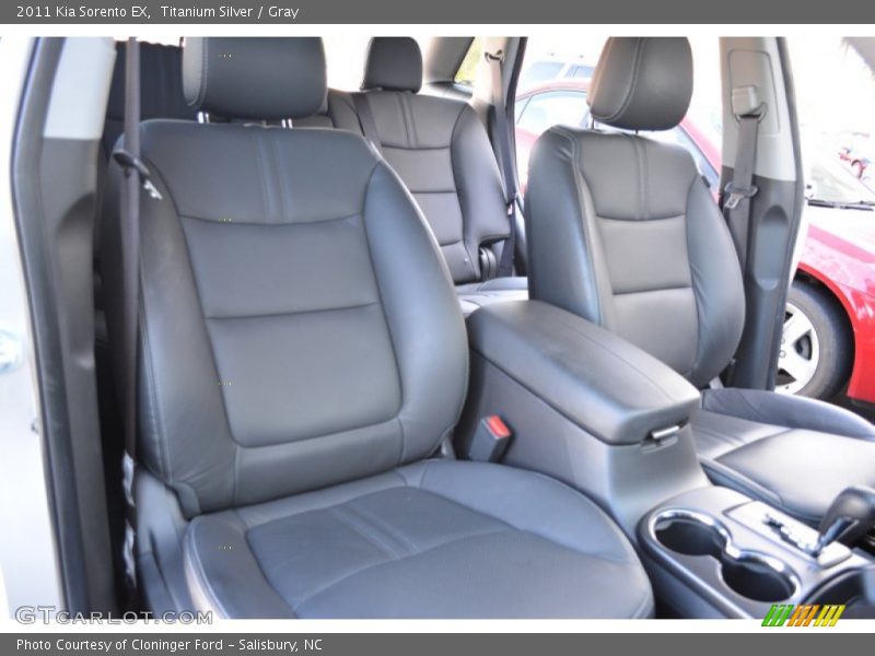 Titanium Silver / Gray 2011 Kia Sorento EX