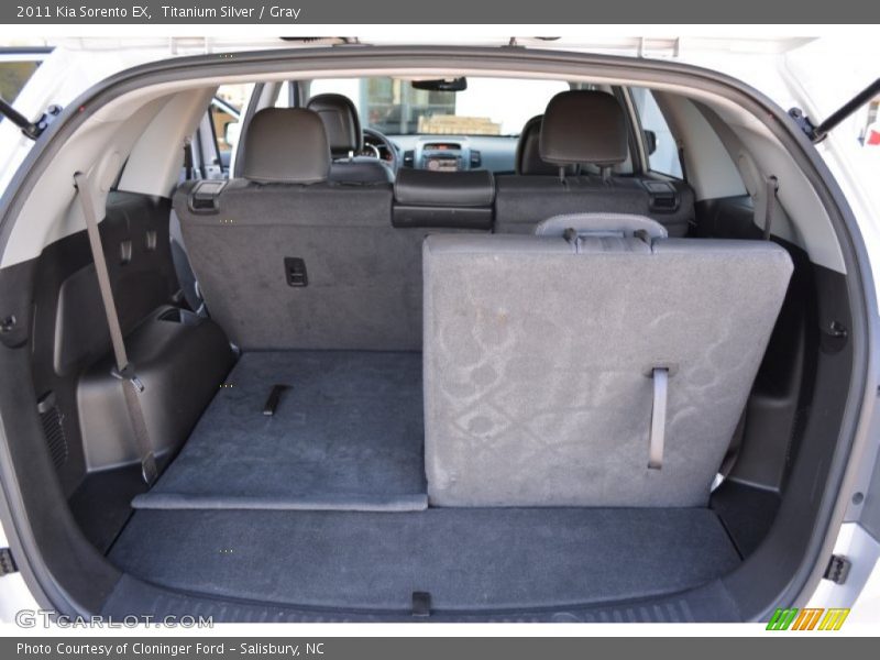 Titanium Silver / Gray 2011 Kia Sorento EX