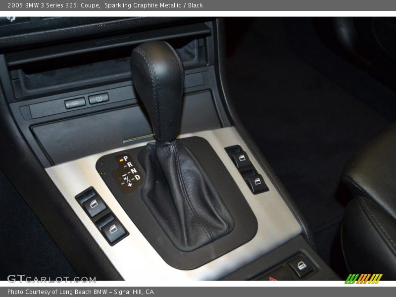 Sparkling Graphite Metallic / Black 2005 BMW 3 Series 325i Coupe