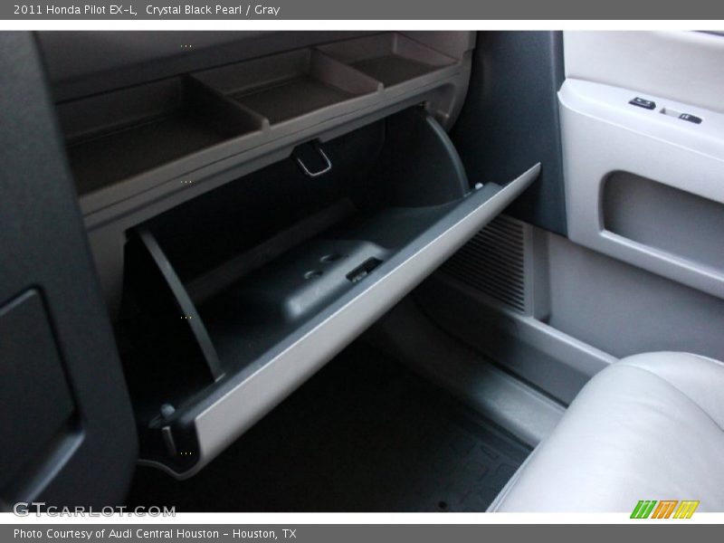 Crystal Black Pearl / Gray 2011 Honda Pilot EX-L