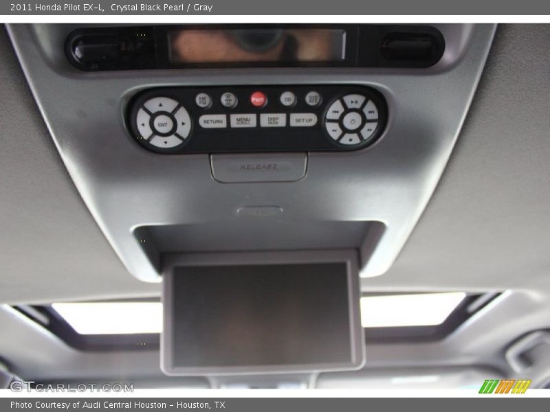 Crystal Black Pearl / Gray 2011 Honda Pilot EX-L