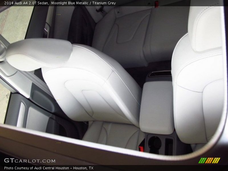 Moonlight Blue Metallic / Titanium Grey 2014 Audi A4 2.0T Sedan