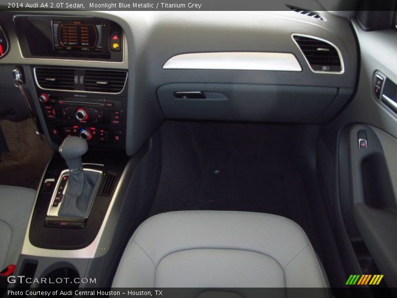 Moonlight Blue Metallic / Titanium Grey 2014 Audi A4 2.0T Sedan