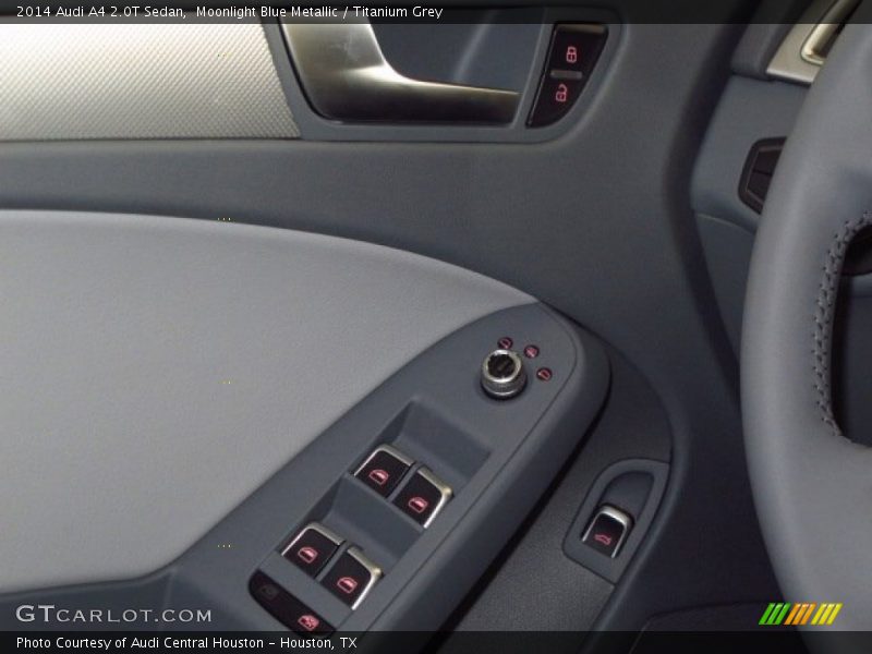 Moonlight Blue Metallic / Titanium Grey 2014 Audi A4 2.0T Sedan