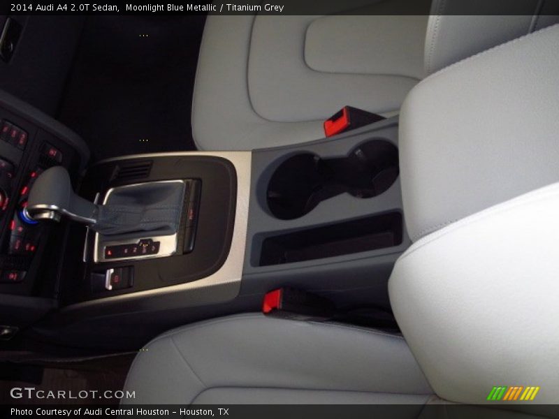 Moonlight Blue Metallic / Titanium Grey 2014 Audi A4 2.0T Sedan