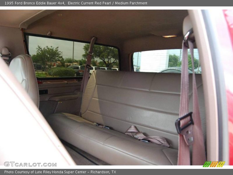 Electric Current Red Pearl / Medium Parchment 1995 Ford Bronco Eddie Bauer 4x4
