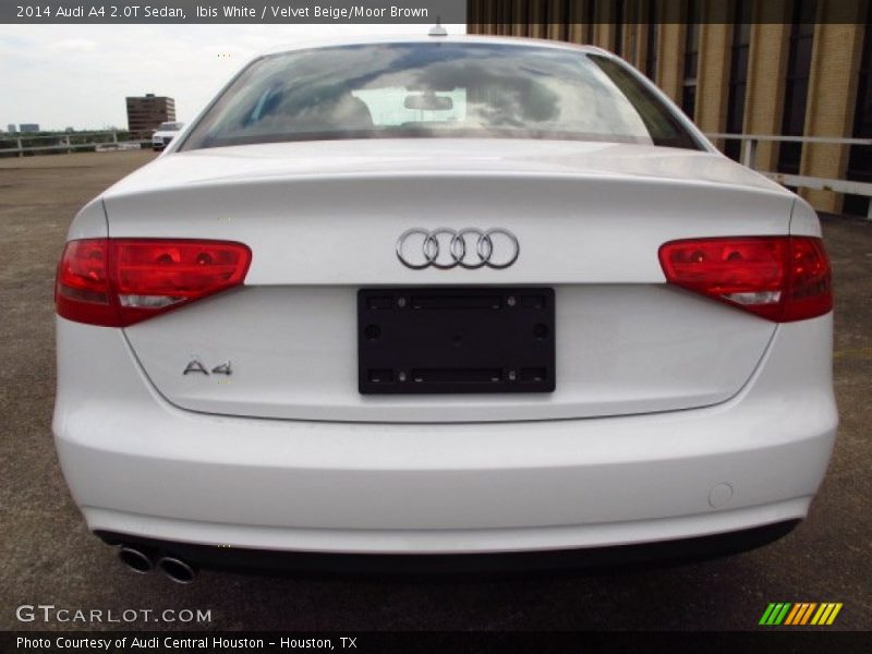 Ibis White / Velvet Beige/Moor Brown 2014 Audi A4 2.0T Sedan