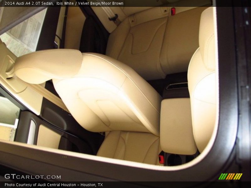 Ibis White / Velvet Beige/Moor Brown 2014 Audi A4 2.0T Sedan