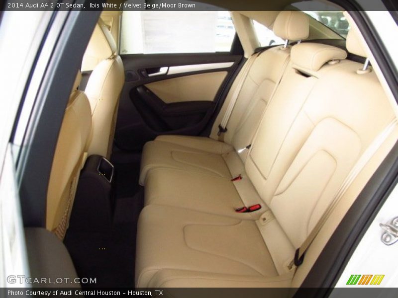 Ibis White / Velvet Beige/Moor Brown 2014 Audi A4 2.0T Sedan