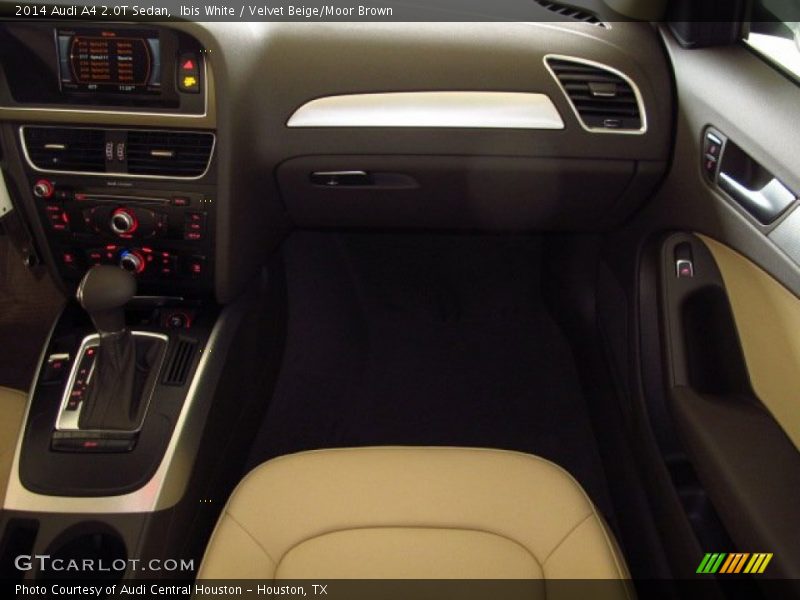 Ibis White / Velvet Beige/Moor Brown 2014 Audi A4 2.0T Sedan