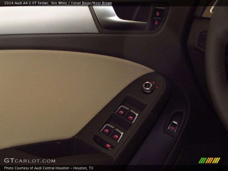 Ibis White / Velvet Beige/Moor Brown 2014 Audi A4 2.0T Sedan