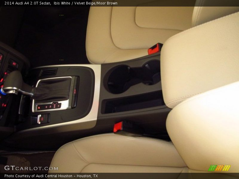 Ibis White / Velvet Beige/Moor Brown 2014 Audi A4 2.0T Sedan