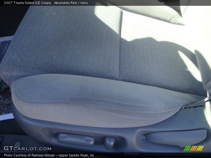 Absolutely Red / Ivory 2007 Toyota Solara SLE Coupe