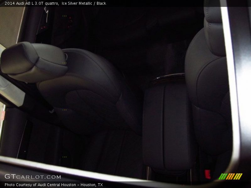Ice Silver Metallic / Black 2014 Audi A8 L 3.0T quattro