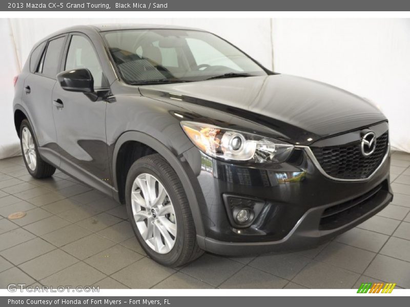 Black Mica / Sand 2013 Mazda CX-5 Grand Touring