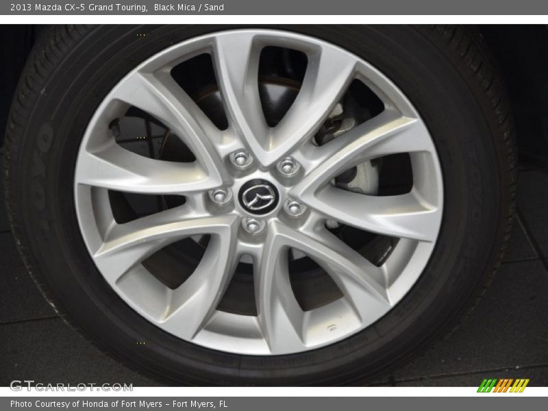 Black Mica / Sand 2013 Mazda CX-5 Grand Touring
