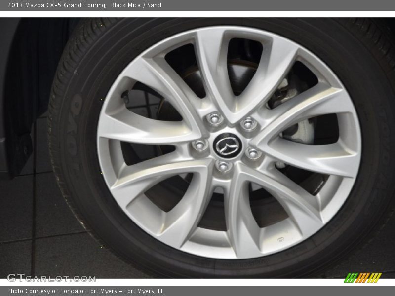 Black Mica / Sand 2013 Mazda CX-5 Grand Touring