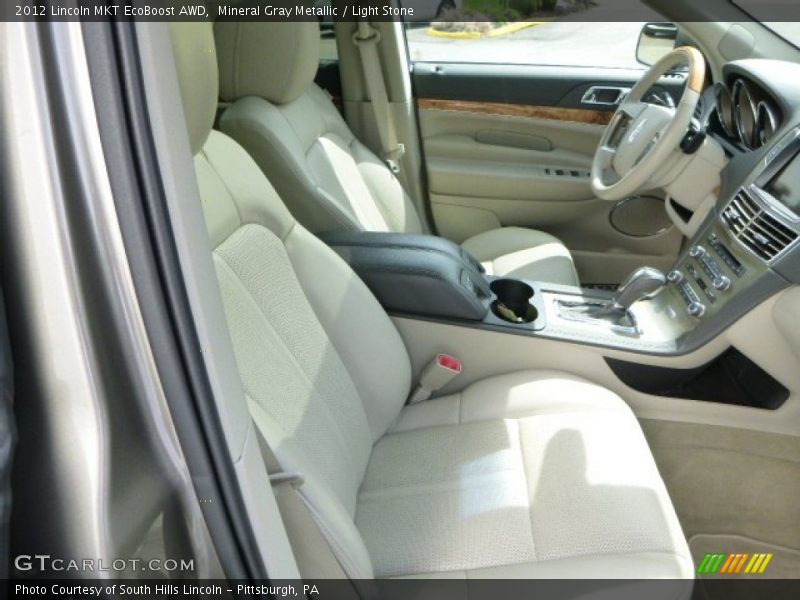 Mineral Gray Metallic / Light Stone 2012 Lincoln MKT EcoBoost AWD